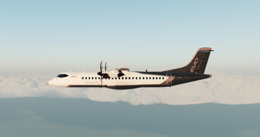 ATR 72 turboprop