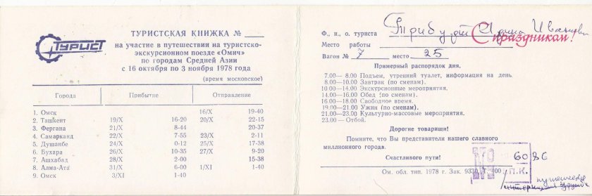 Фергана Ташкент поезд расписание