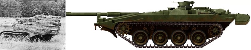 Strv 103 сбоку