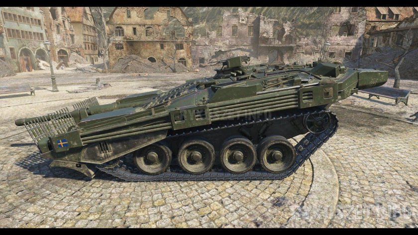 Танк Швеции Strv-103