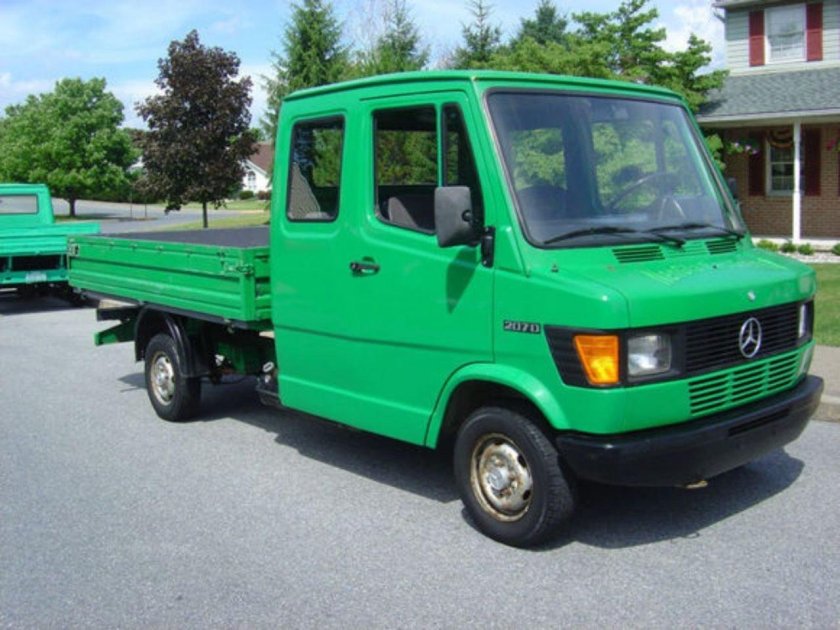 Мерседес Бенц т1 бортовой