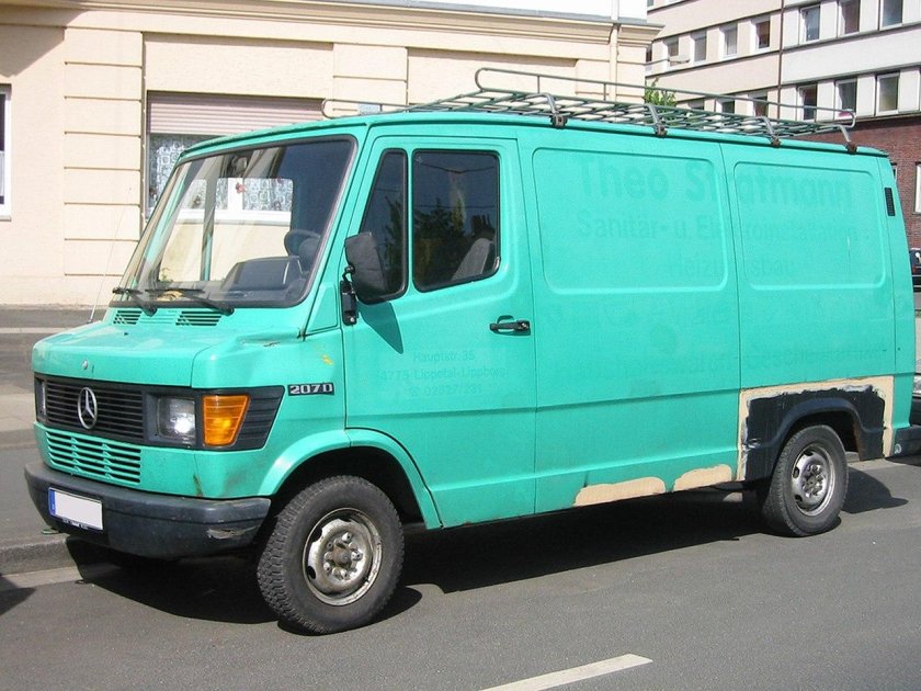 Mercedes Benz t1 почтовик