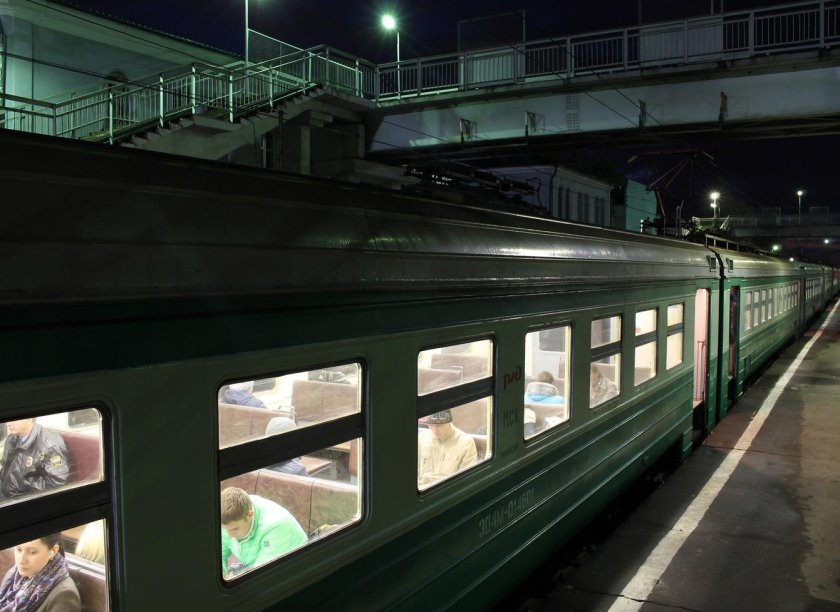 Электричка Рязань 1 Узуново