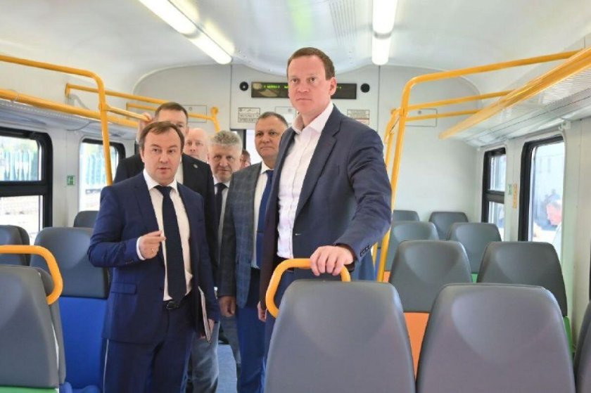 Новая электричка тюмень ишим