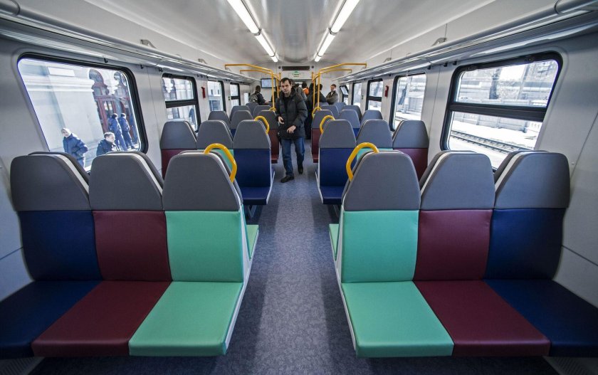 Эп2д электропоезд салон