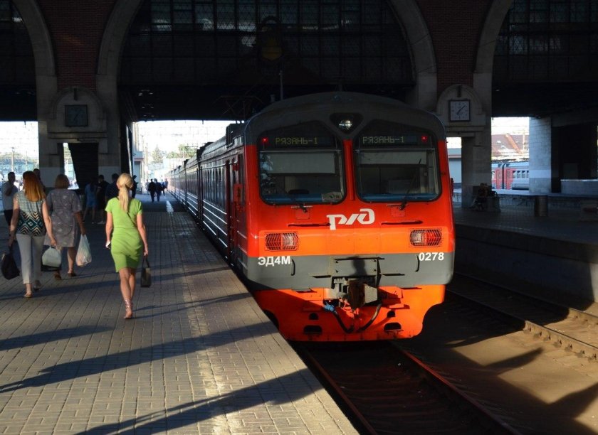 Электричка москва рязань