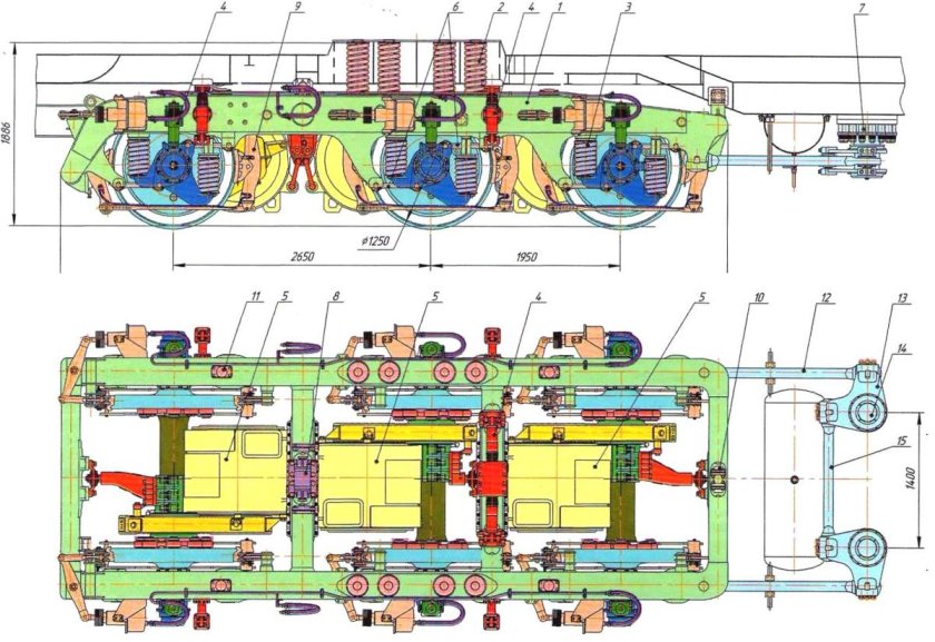 Siemens Vectron Bogie