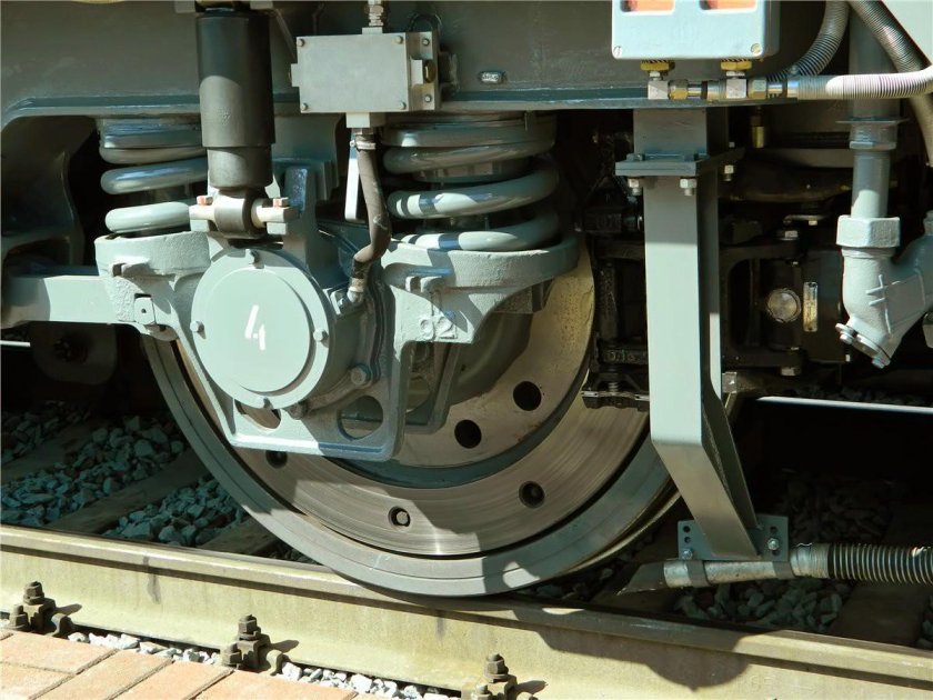 Тележка электровоза эп20