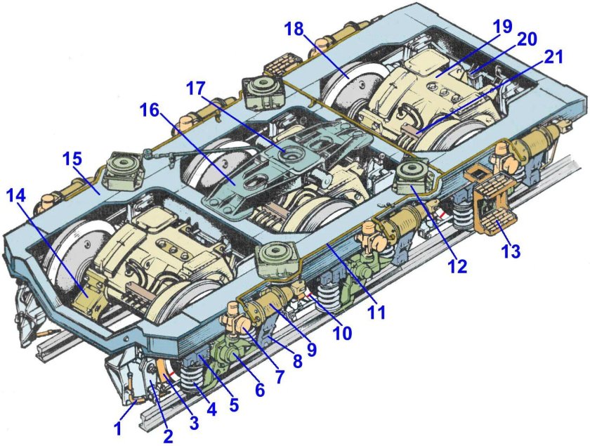 Тележка 2тэ116