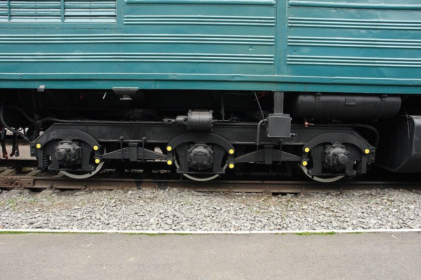 Тележка тепловоза тэ3