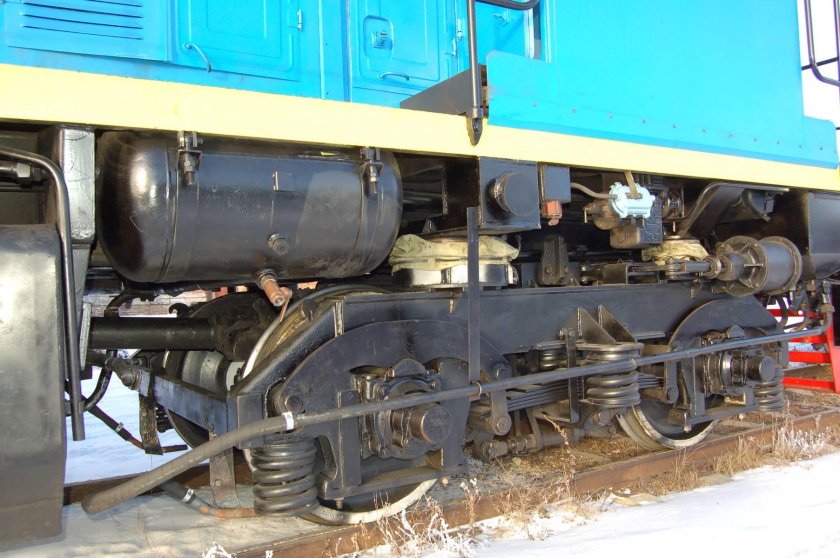 Тележка тепловоза тгм 6