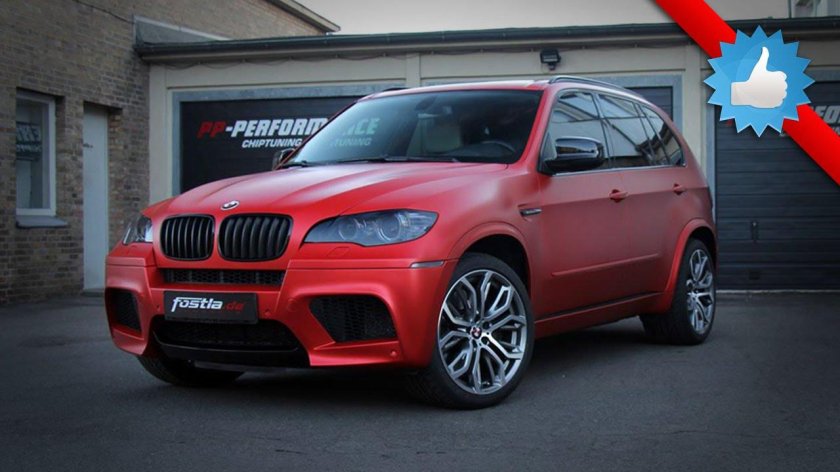 BMW x5m Red