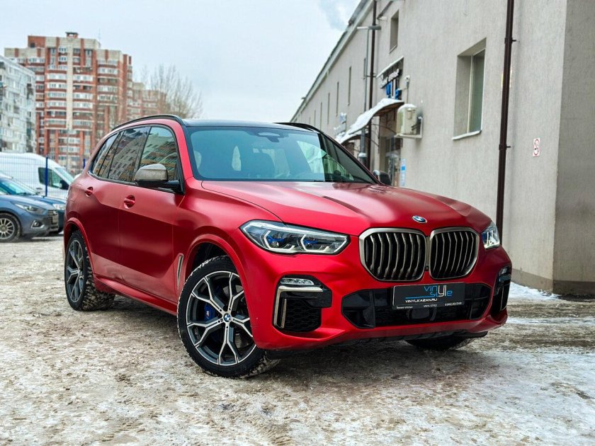 Бмв х 5 красная