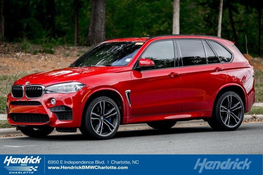 BMW x5m Red