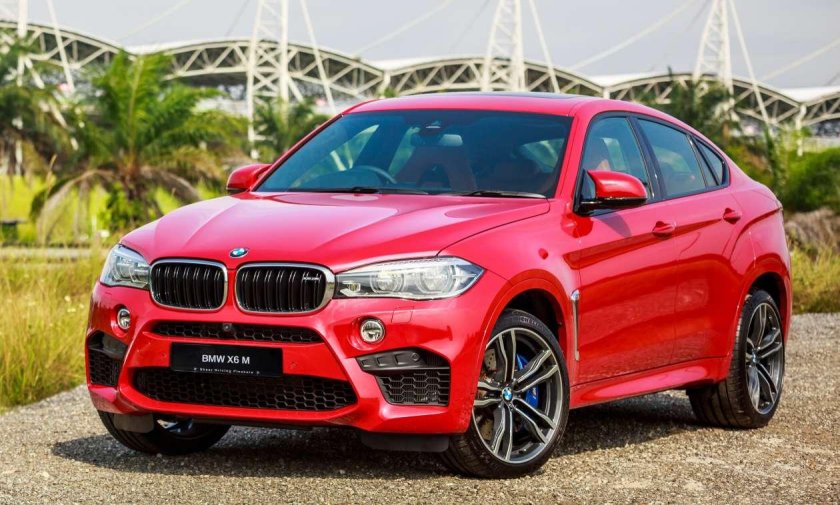 BMW x6m Red