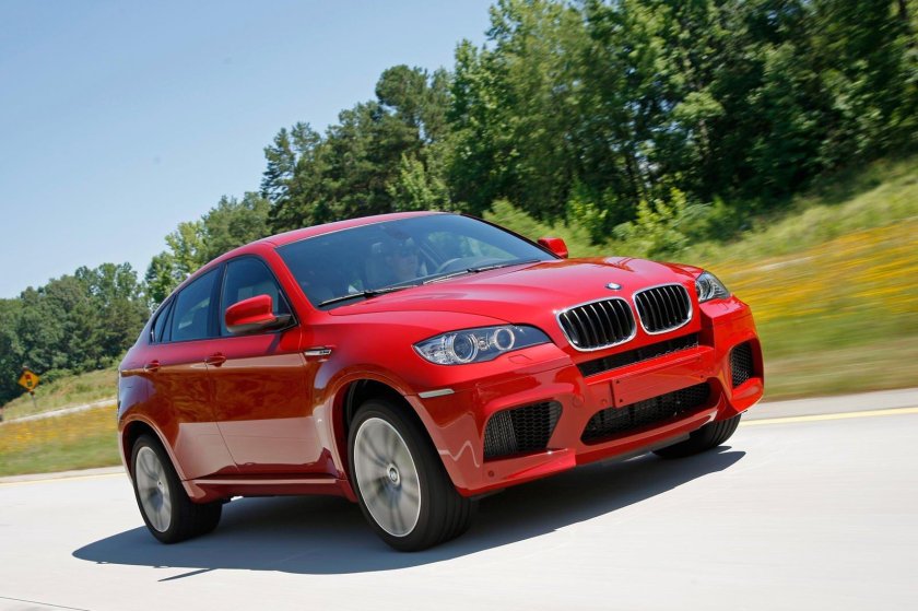 BMW x6m Red