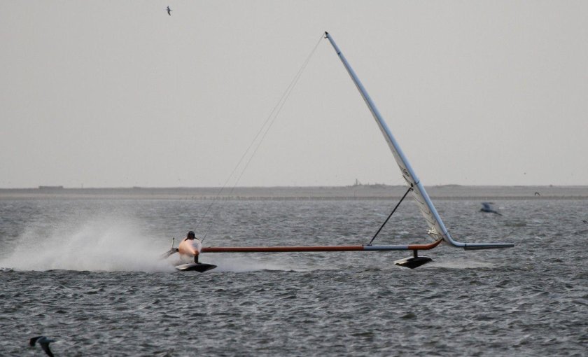Vestas Sailrocket 2 рекорд скорости