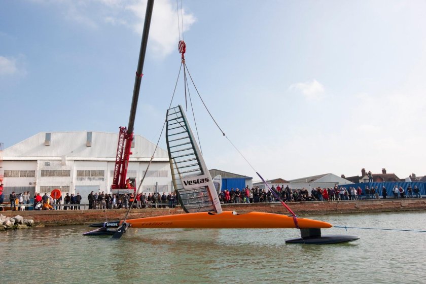 Катамаран Vestas Sailrocket 2