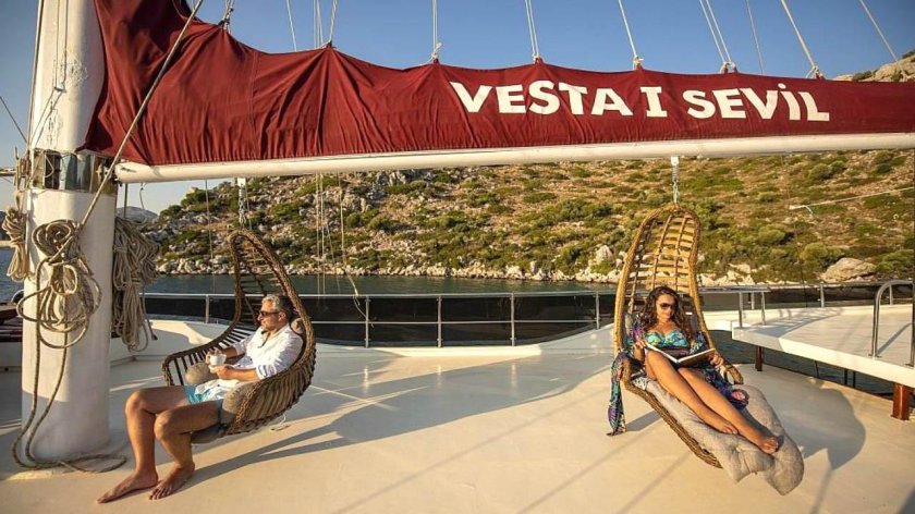 Яхта в турции