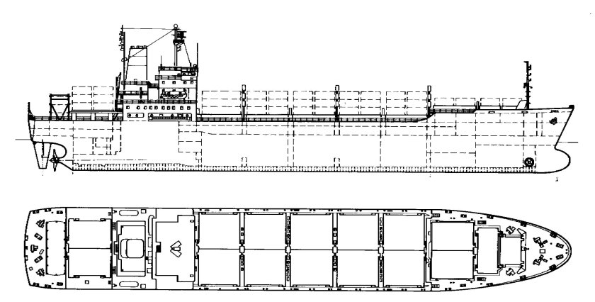 Контейнеровоз Александр Фадеев