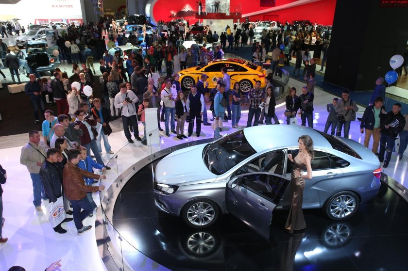 Московский автосалон 1996