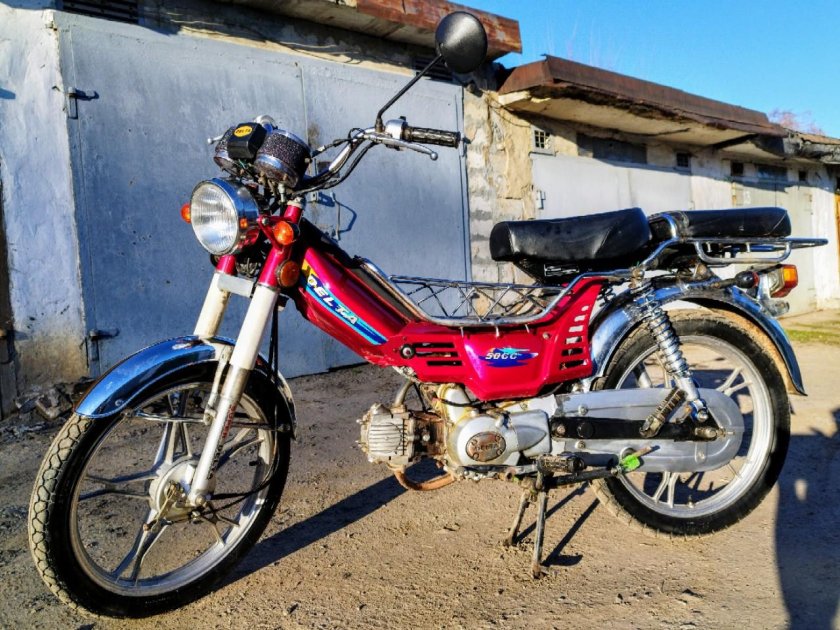 Сиденье на мопед Дельта своими руками