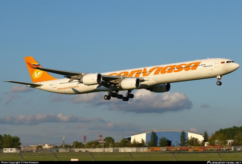 Airbus а340 conviasa