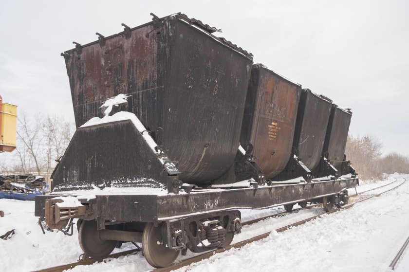 Вагон бункерного типа для нефтебитума, модель 17-494 вес