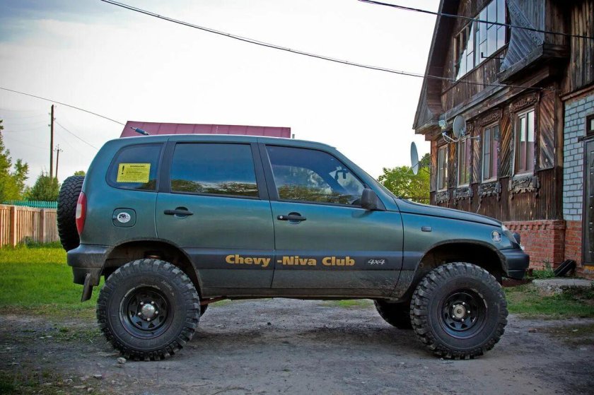 Шевроле Нива 2123 лифт