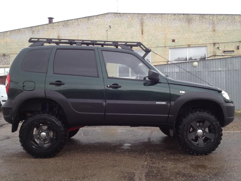 Бушвакеры на ниву Шевроле