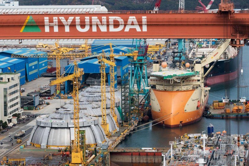 Hyundai Heavy industries судостроение