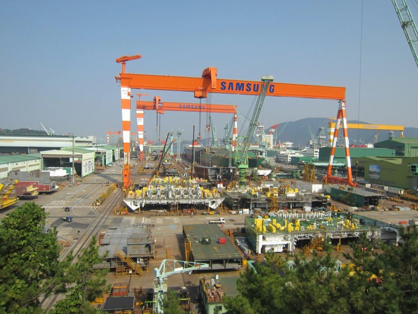 Верфь Samsung Heavy industries