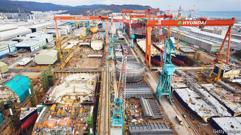 Hyundai Heavy industries Южная Корея