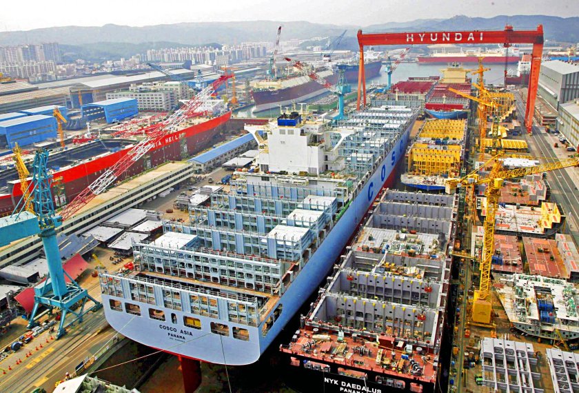 Hyundai Heavy industries Южная Корея