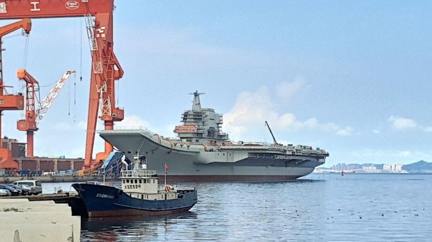 Китайский авианосец Шаньдун