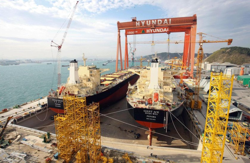 Верфи Hyundai Heavy industries
