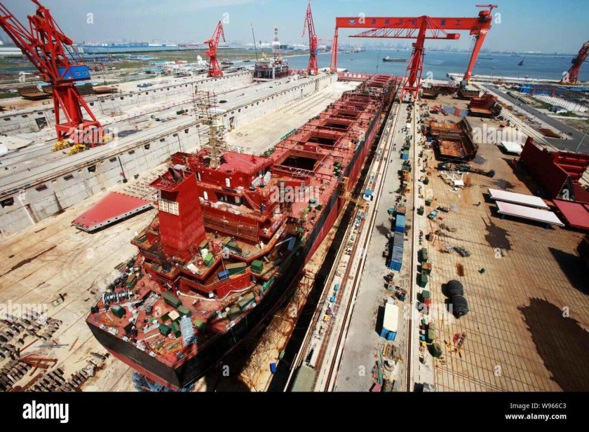 Судостроительные верфи Китая