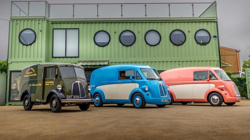 Ретрофутуристический фургон Моррис