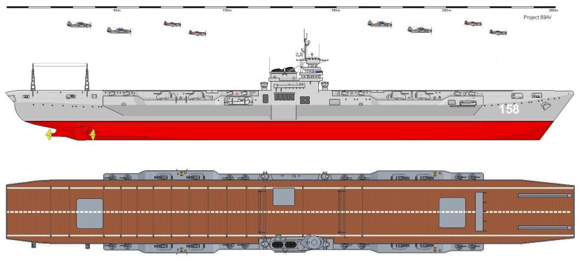 Авианосец проекта Костромитинова