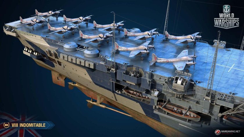 World of Warships авианосцы