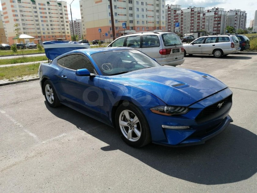 Ford mustang vi рестайлинг 2017