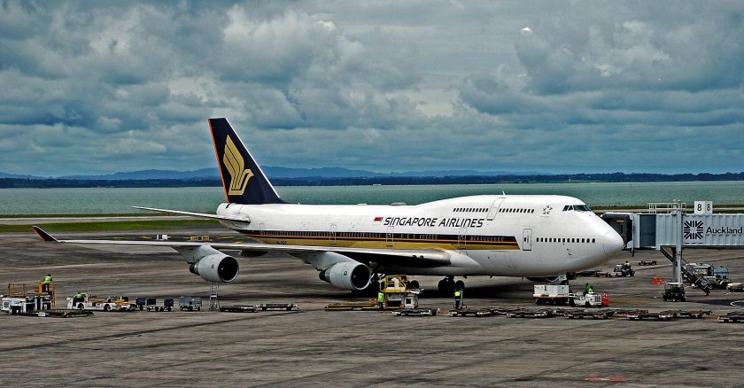Самолет Singapore Airlines
