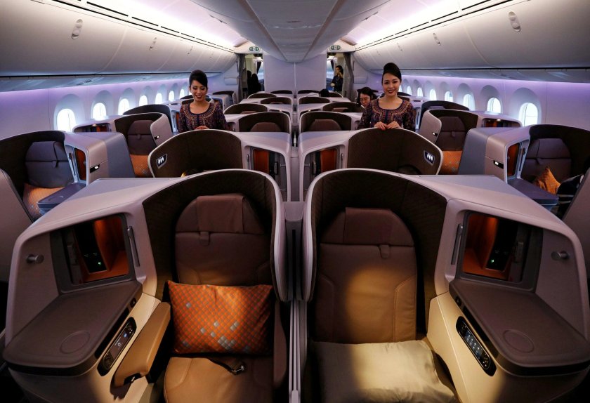 Боинг 787 Сингапурские авиалинии