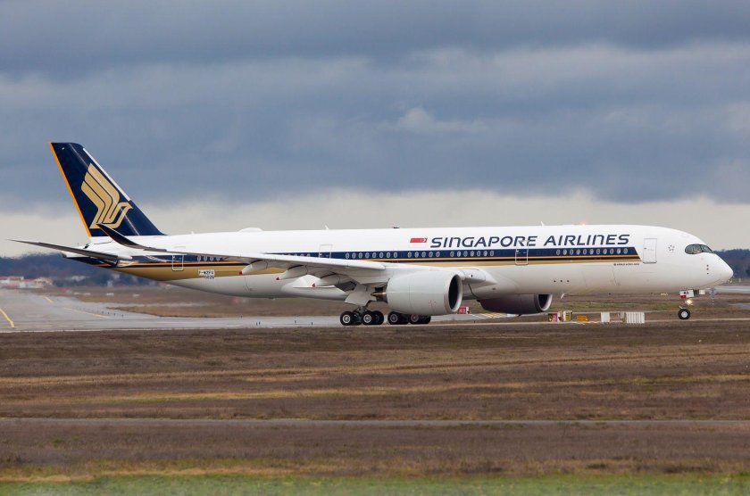Airbus a350-900 сингапурских авиалиний