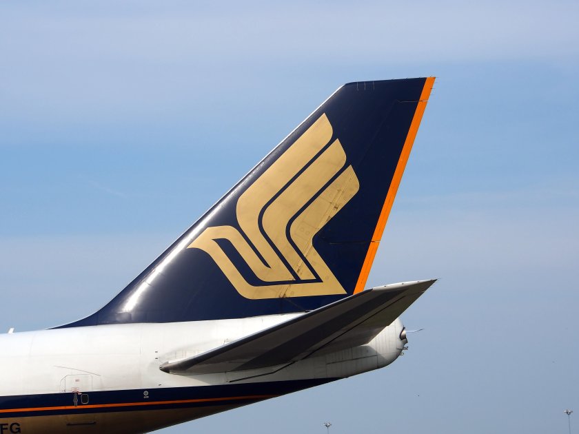 Самолет Singapore Airlines