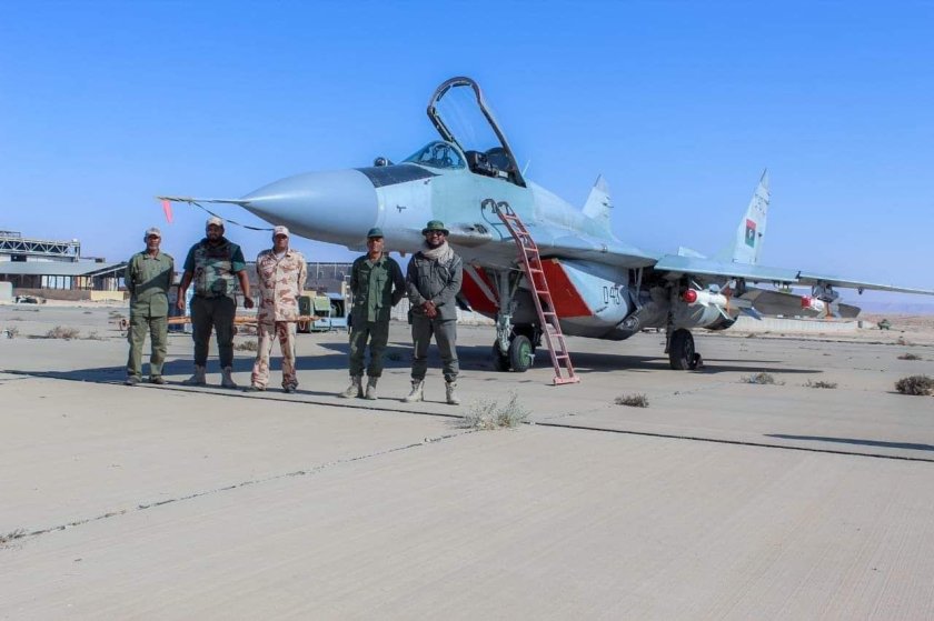 Авиабаза Аль Джуфра Ливия