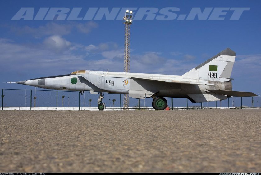 Миг-25 ВВС Ливии