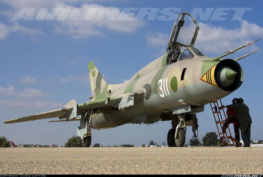 Су-24 ВВС Ливии