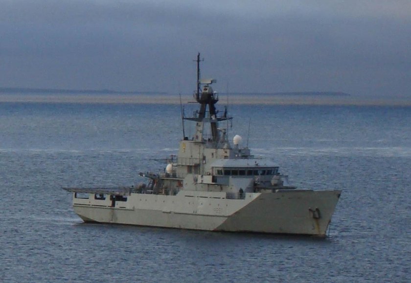 HMS Tamar патрульный корабль