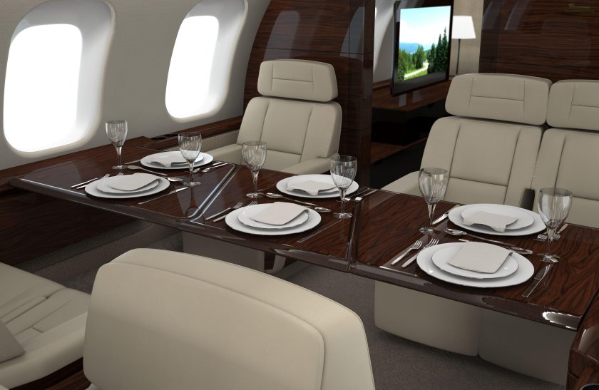 Bombardier Global 8000 Interior
